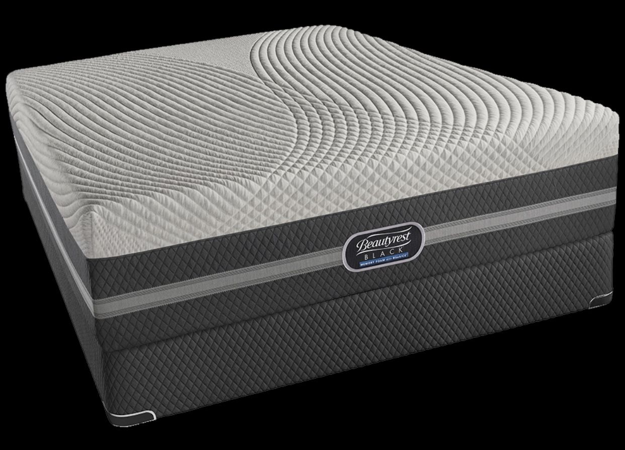 Beautyrest black Ice Nadia medium firm 14” king Mattress ! Sealed ! for