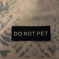 Dog Velcro Patch