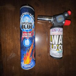 Torch & Butane For $7