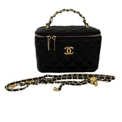 Black & Gold Box Purse
