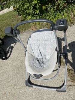 Baby Swing Transfers To A Rocker