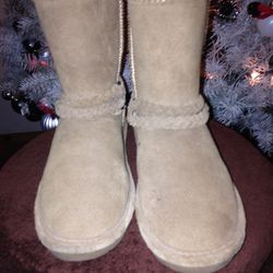 Girls Bear paw boots