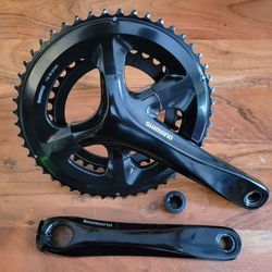 NEW Shimano Road Bike Crank Crankset 2x11 50/34 172.5mm Hollowtech II FC-RS510