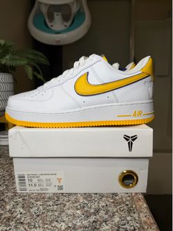 Size10 Kobe Air Force Lakers Home