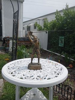 Bobby Jones 1920s Golfer Statue Vintage
