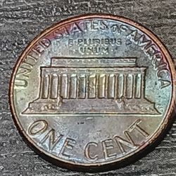 This One Is A Very Great Piece Perfect For Your Collection It's A (1982D)Rainbow Penny 