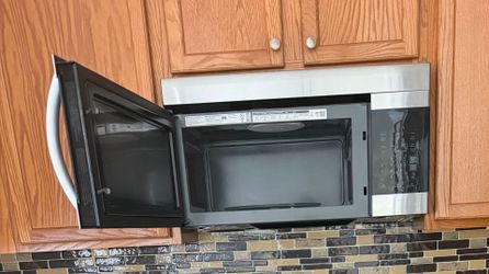 Over-the-Range Stainless Steel Microwave