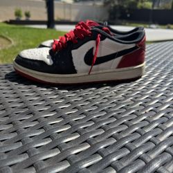 Jordan 1 Black Toe Size 9