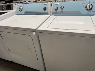 Set whirlpool washer and electric dryer heavy duty