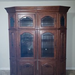 Solid Wood China Cabinet