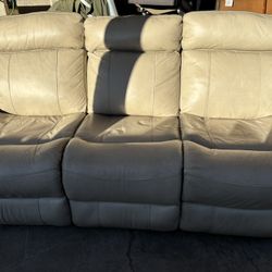 Rocking Recliners Sofá Set Couch And Loveseat  Leather 