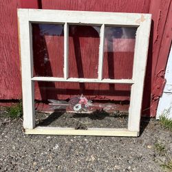 Antique Window Rustic Decor