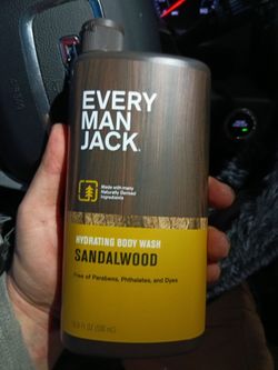 Every Man Jack sandalwood menz bodywash