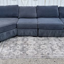 Jonathan Louis Cuddler  Sectional Pull Out Bed Sleeper Sofa Couch