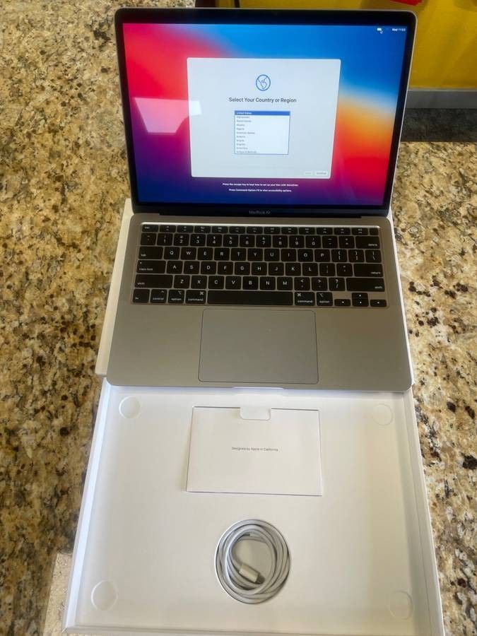 NEW 2021 APPLE MACBOOK AIR 13" INCH TOUCH ID 256GB 8GB INTEL i5 OCTA C