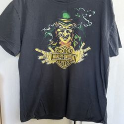 Vintage Long Branch New Jersey Harley Davidson Tee  