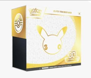 Pokemon 30th Anniversary box