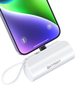 QHYRGEY Portable Charger for iPhone