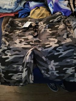 Black Camo Joggers