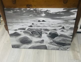 Ocean With Rocks Picture