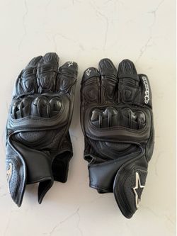 Alpinestars GPX motorcycle gloves, size XL Euro