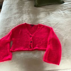 Cute Hot Pink Sweater