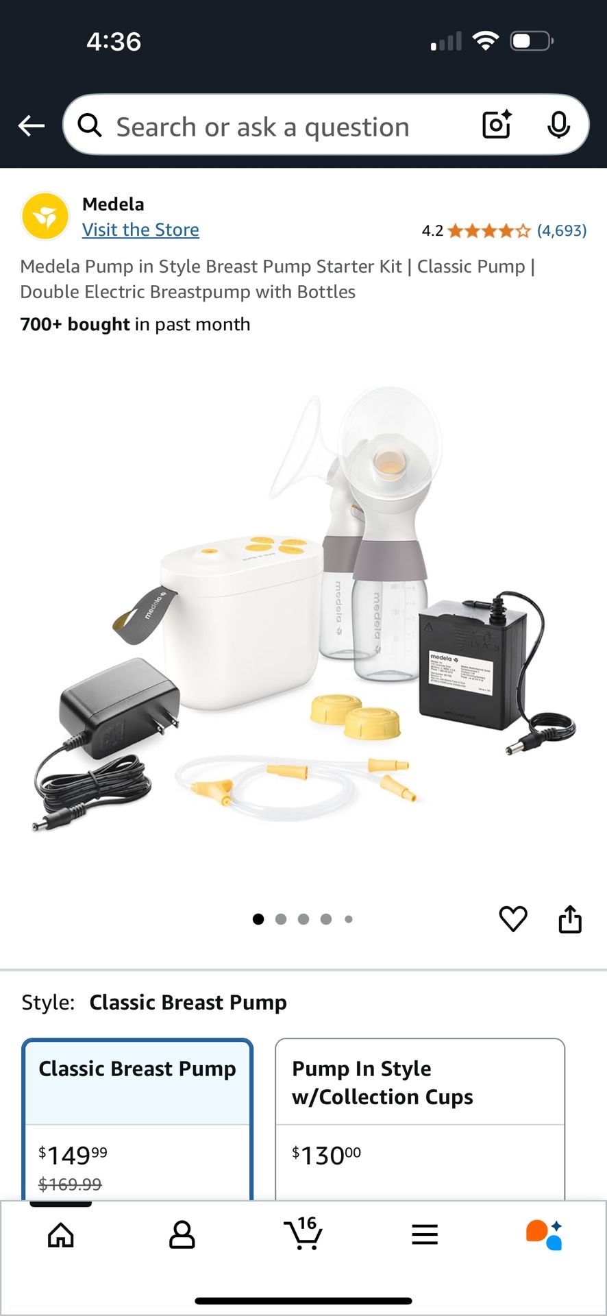 New Breast pump
