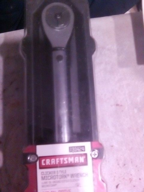 Craftsman Torque Wrench