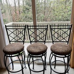 Bar Stools Set Of 3 