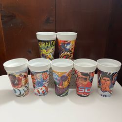 World Cup Mc Donalds 7 Cup Set