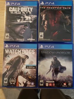 Ps4 games