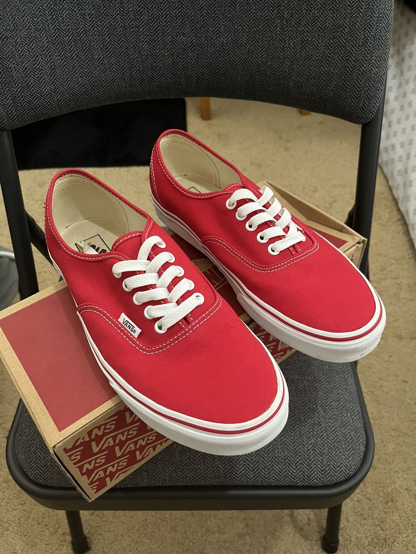 Red Vans
