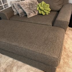 Ashley furniture Loveseat And ottoman 