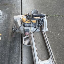 Dewalt Tile Saw 10”