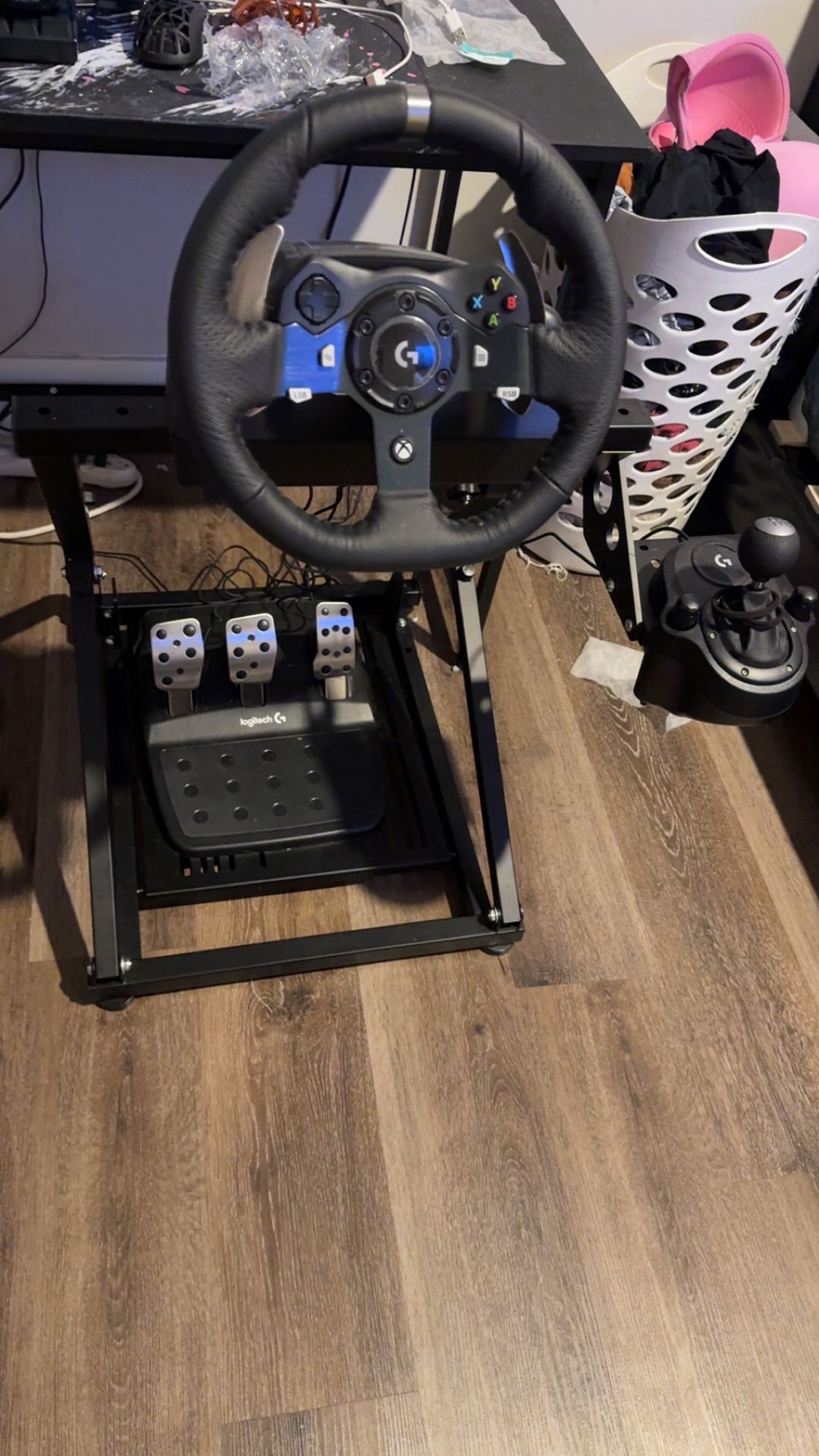 Logitech G920 Pedals Shifter And Stand