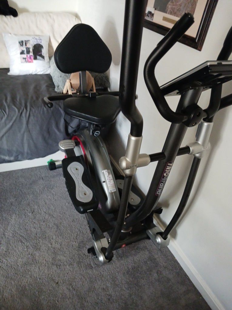 Trio Trainer Elliptical  Seated And Stand