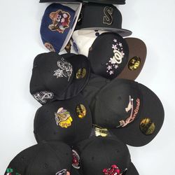 New Era Fitted Hats,  All The Hats Are 7 1/8