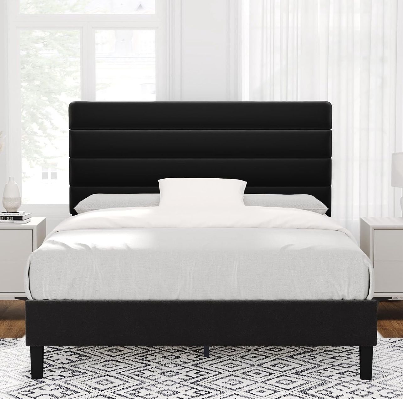 Queen Size Bed Frame & Mattress 10”thick Brand New Delivery Available