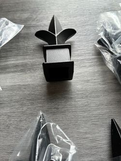 Black Metal Fence Finials …