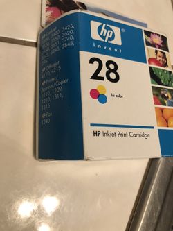 Hp 28 desk jet color ink