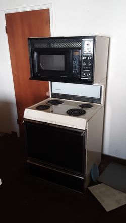 Stove microwave