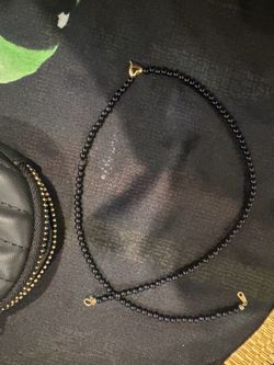 Necklace with 14k pure gold