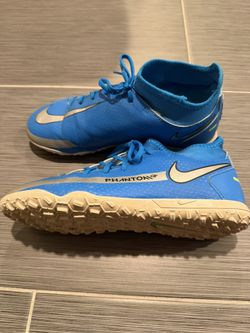 Nike Phantom GT Club DF TF GS Photo Blue Metallic Silver