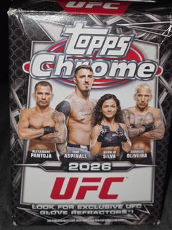 UFC Topps Chrome 2026