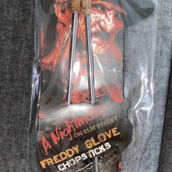 LootCrate Freddy Krueger Glove Chop Sticks Nightmare on Elms Street