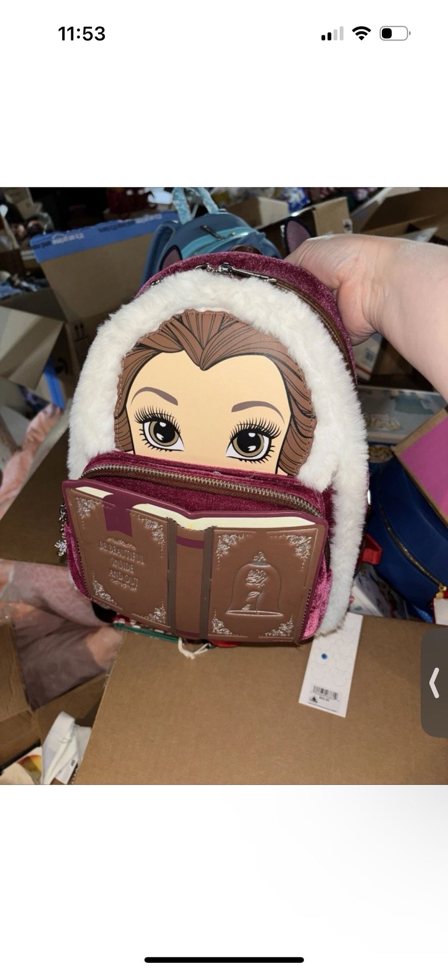 Belle Book Loungefly