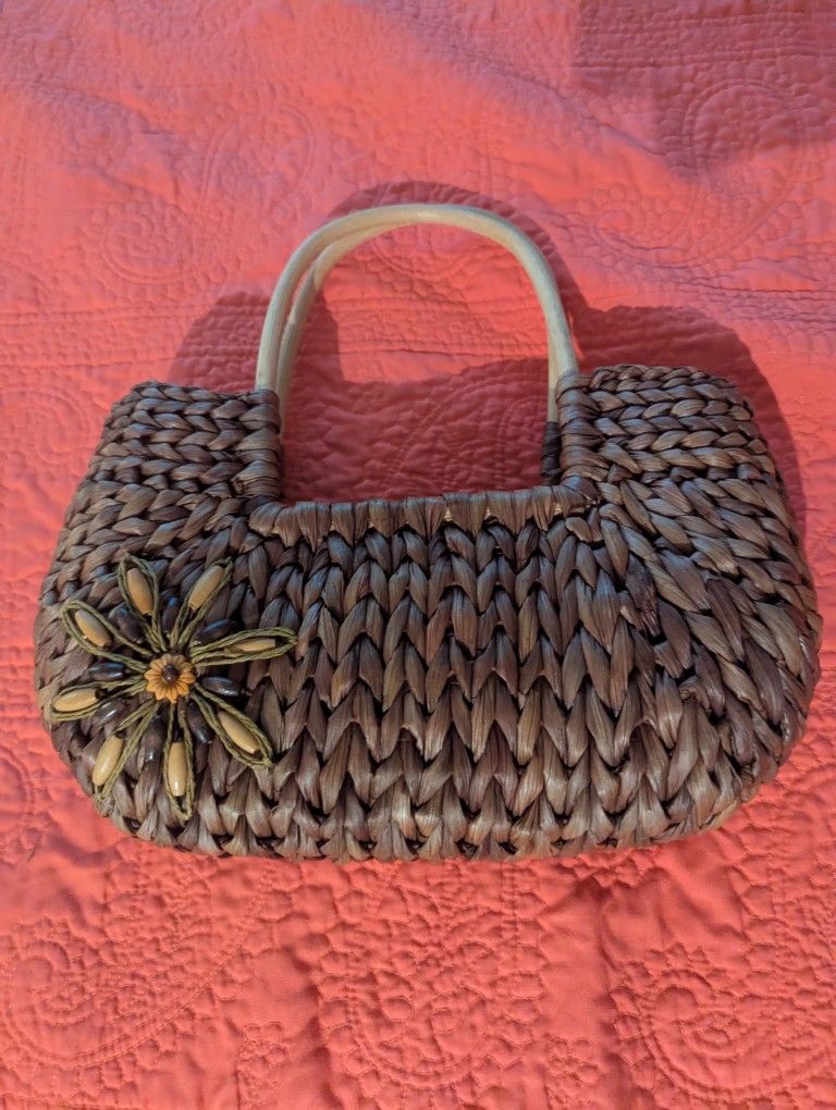 Small Wicker Bag