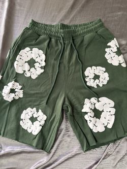 Green Denim Tears Shorts