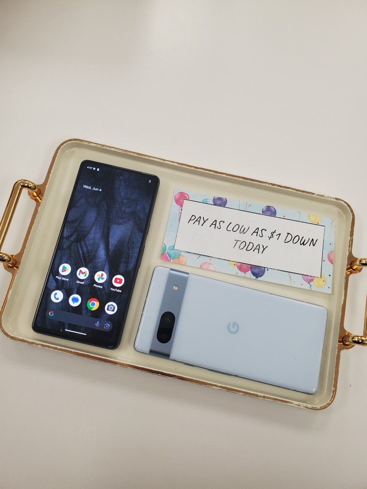 🎯 Budget King Alert – Google Pixel 7a for $144 or $1 Down! Limited Time Only with Warranty Included 🔥