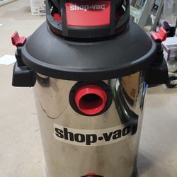 The Shop-Vac® 12 Gallon* 6.0 Peak HP** Stainless Steel Wet/Dry Vacuum
